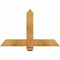Ekena Millwork Eugene Rough Sawn Timber Gable Bracket, Western Red Cedar, 36"W x 23"H x 4"D x 4"F, 15/12 Pitch GBW036X23X0404EUG00RWR - alternate 1